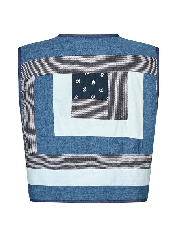 Lollys Laundry IlsaLL Vest Blue